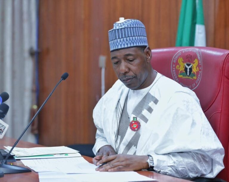 Mun kashe Naira 100bn a fannin tsaron Borno cikin 2025 – Gwamna Zulum