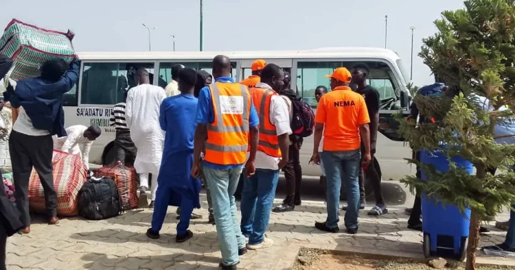 Hukumar ba da agajin gaggawa a Nijeriya NEMA ta karbi ‘yan kasar 147 da suka makale a Jamhuriyar Nijar