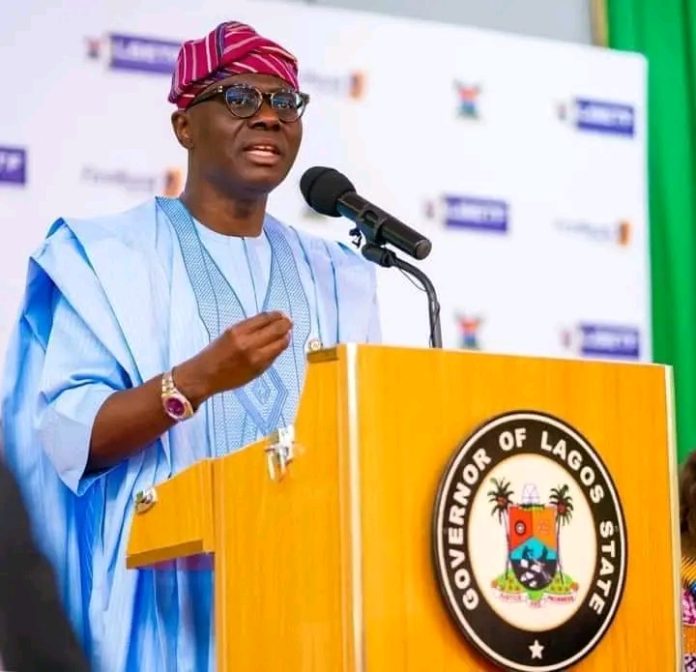 Lagos state Governor Sanwo Olu